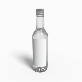 Bottles Glass Cylindrical Dieline 502850